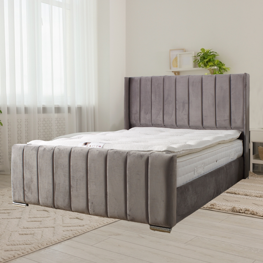 Midnight Bed Frame with Wings