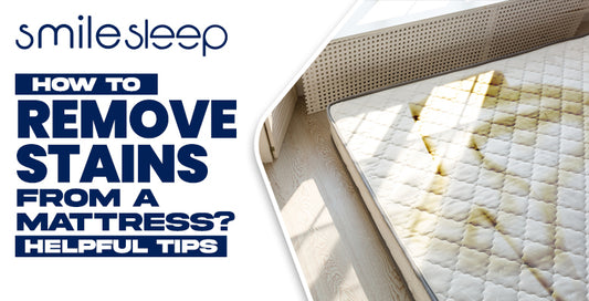 How to remove stains from a mattress - Helpful tips