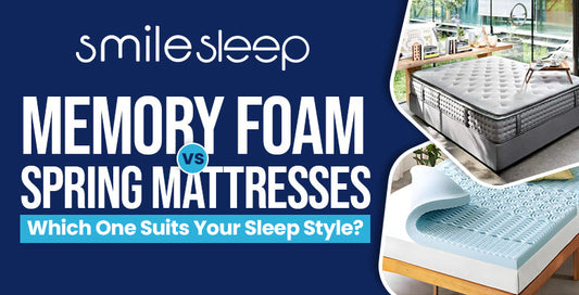 Memory foam vs. spring mattresses: Which one suits your sleep style?