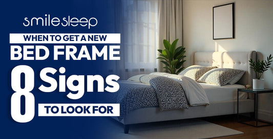 When to get a new bed frame - 8 signs to look for